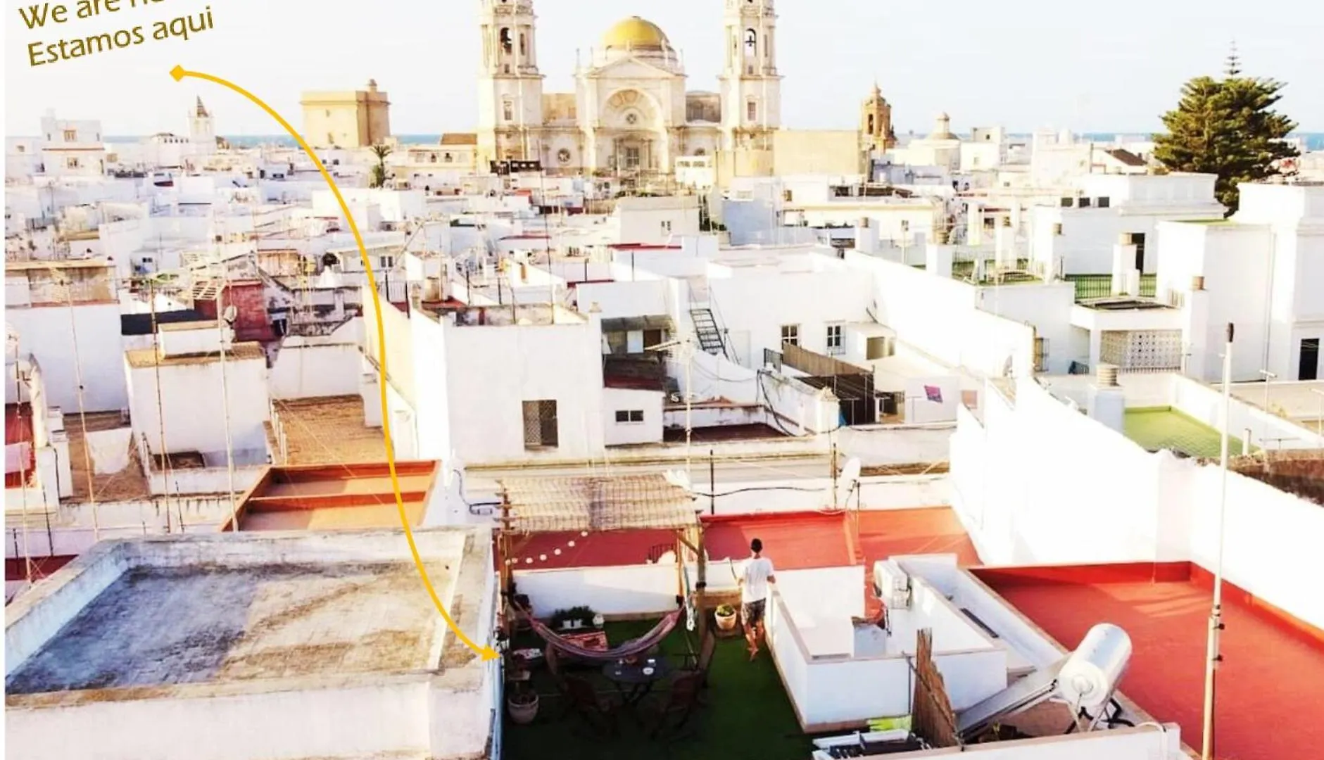 Habitación en casa particular Bright Rooms With Ac And Rooftop Terrace In The Heart Of Cádiz