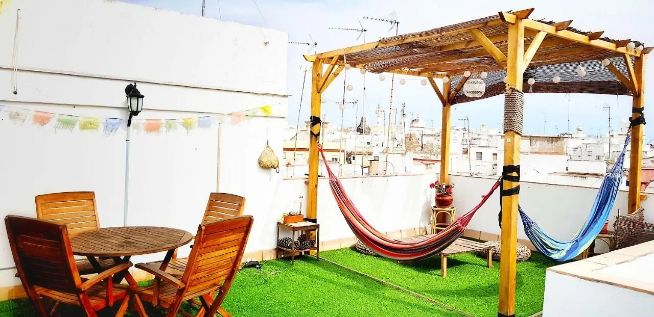 Bright Rooms With Ac And Rooftop Terrace In The Heart Of Cádiz